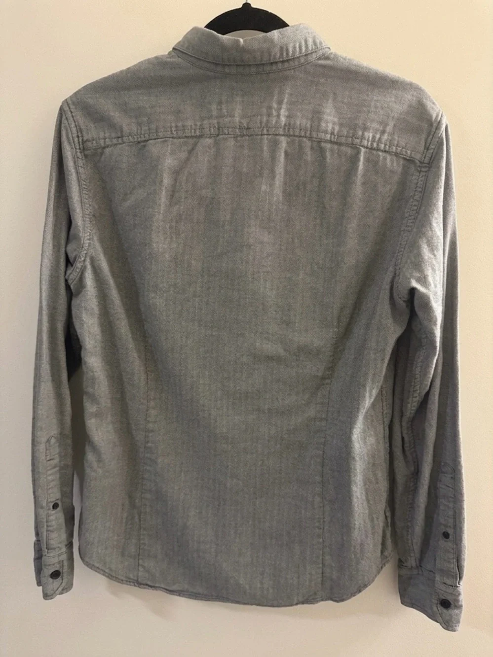 Banana Republic Heritage Collection - Grey Long-Sleeve Button-Down Shirt